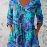 Julia | Blusa Longa com Decote em V