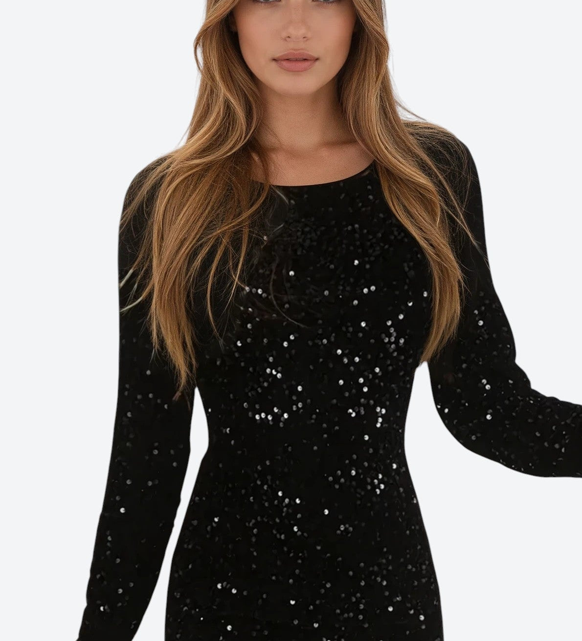 Inari | Vestido curto com lantejoulas