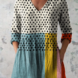 Valéria | Blusa Longa com Decote em V