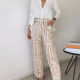 Isaline™ | Conjunto Elegante de Duas Peças com Blusa Oferecida