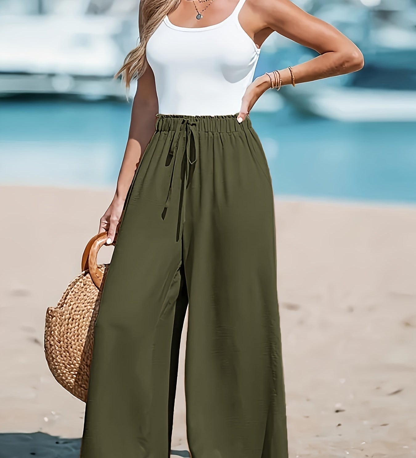 Gabriella™ | Calças largas e leves