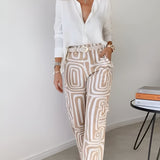Isaline™ | Conjunto Elegante de Duas Peças com Blusa Oferecida