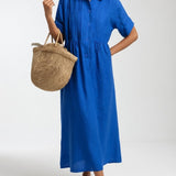 Lisandra — Vestido camisa fluido de verão
