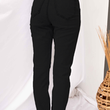 Jeans de papel pretos