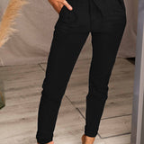 Jeans de papel pretos