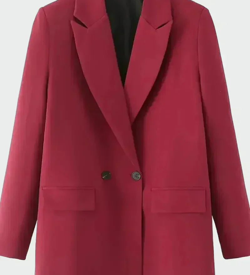 Casaco Oversized com Linha Moderna