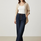Hélène™ — Calças fluidas confortáveis estilo casual